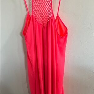 Vibrant Pink Midi Dress